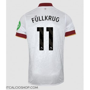 West Ham United Niclas Fullkrug #11 Terza Maglia 2024-25 Manica Corta